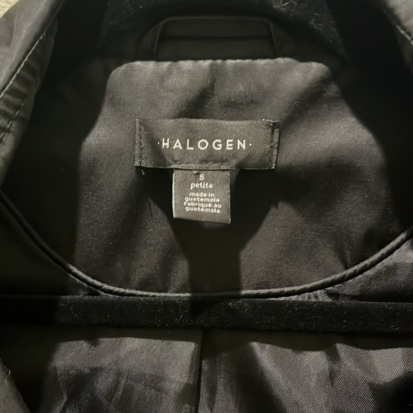 Halogen Trench Coat w/Removeable Hood - Picture 3 of 4